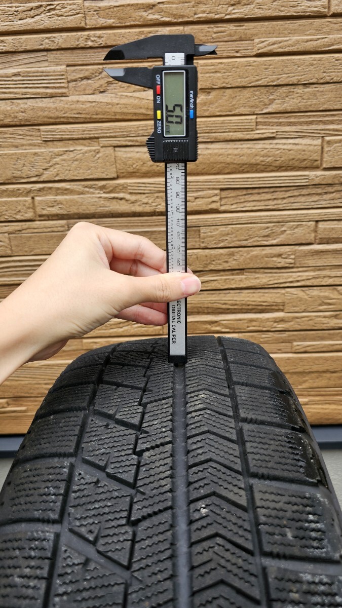 30系 アルファード ヴェルファイア　純正　スタッドレス　ブリヂストン　ブリザック　VRX 225/60R17 4本セット　室内保管品_画像8