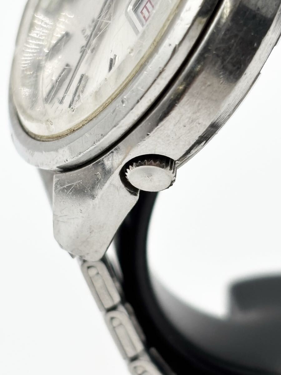 010 003 I SEIKO 5 ACTUS セイコー ファイブ アクタス 6106-7480 デイデイト 自動巻き 稼働品_画像4