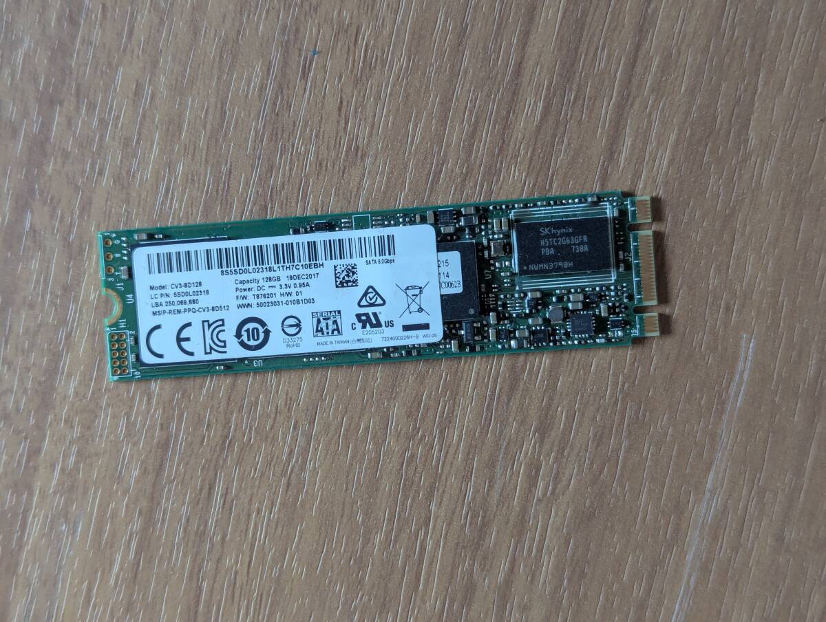 LITEON CV3-8D128 : 128.0 GB　【動作確認済み】 C10EBH　_画像1