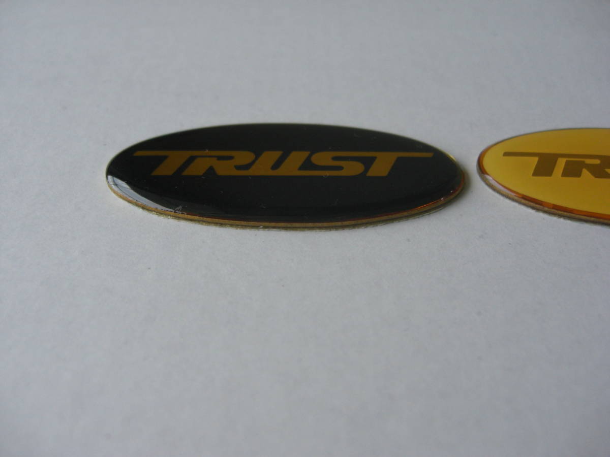 ★　８７年 当時物　トラスト スポーツ！エンブレム！白色・２個・新品・送料110円_画像8