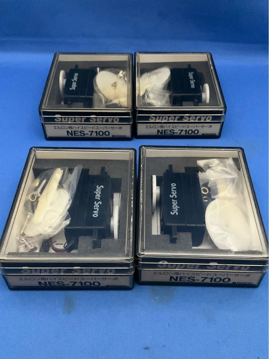JR PROPO NES-7100 エルロン用ハイスピードスーパーサーボ 4個セット JRP28_画像1