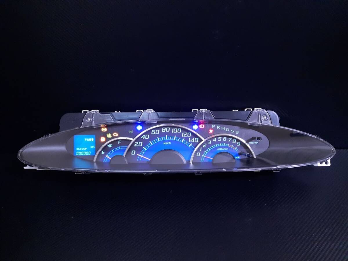 ★☆タントカスタム L375S スピードメーター 持ち込みでのLED打ち替え加工作業!☆★_画像3