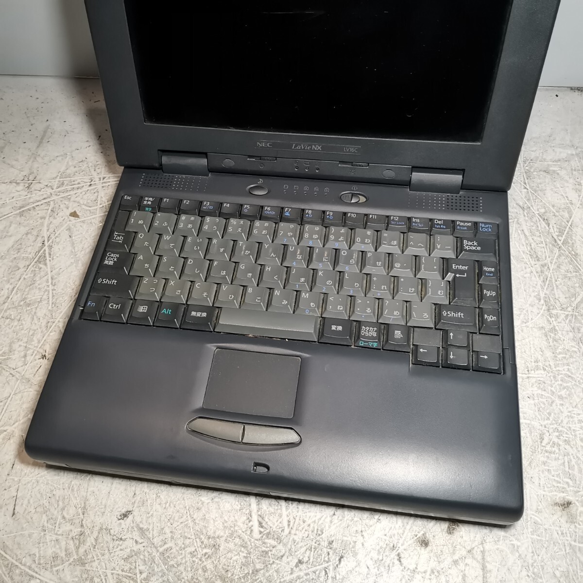 NEC PC-LV16CWDDAF1 старая модель Note PC Junk электризация. сделал последний лот 