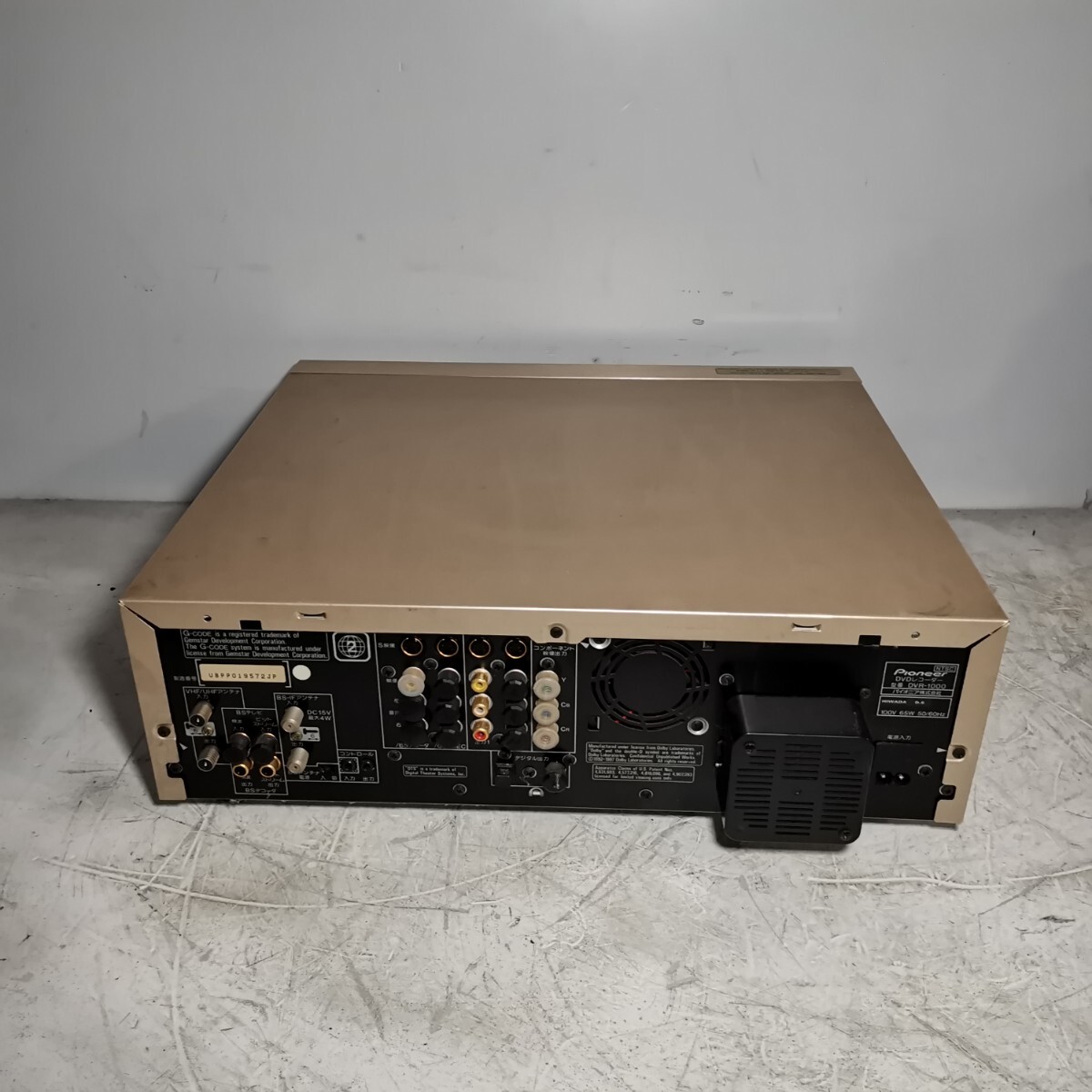Pioneer DVR-1000 DVDレコーダー ジャンク扱い