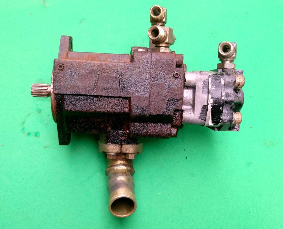 MM30SR メインポンプ ハイドロリックポンプ 作動油ポンプ 三菱 MITSUBISHI ミツビシ NACHI ナチ 建設機械 中古 建機 ユンボ_画像2