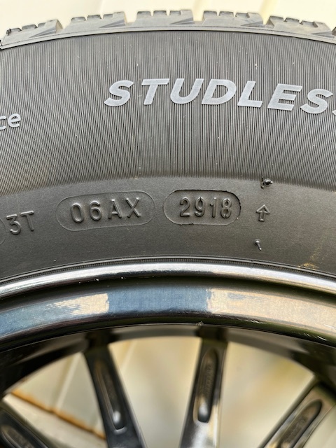 * зимние шины & колесо 4 шт. комплект # шина MICHELIN X-ICE3+ 225/65R17 2018 год производства # колесо weds TEAD 7J 5h/PCD114.3 +40