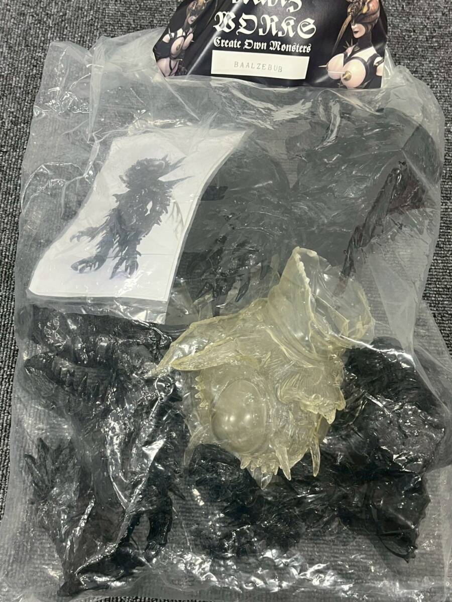 【4點まとめ】KARZ WORKS　ARCHDEMON ASTAROS 0812　BAALOZEBUB　ハイドビハインド　ガレージキット　ソフビフィギュア　1円スタート　331