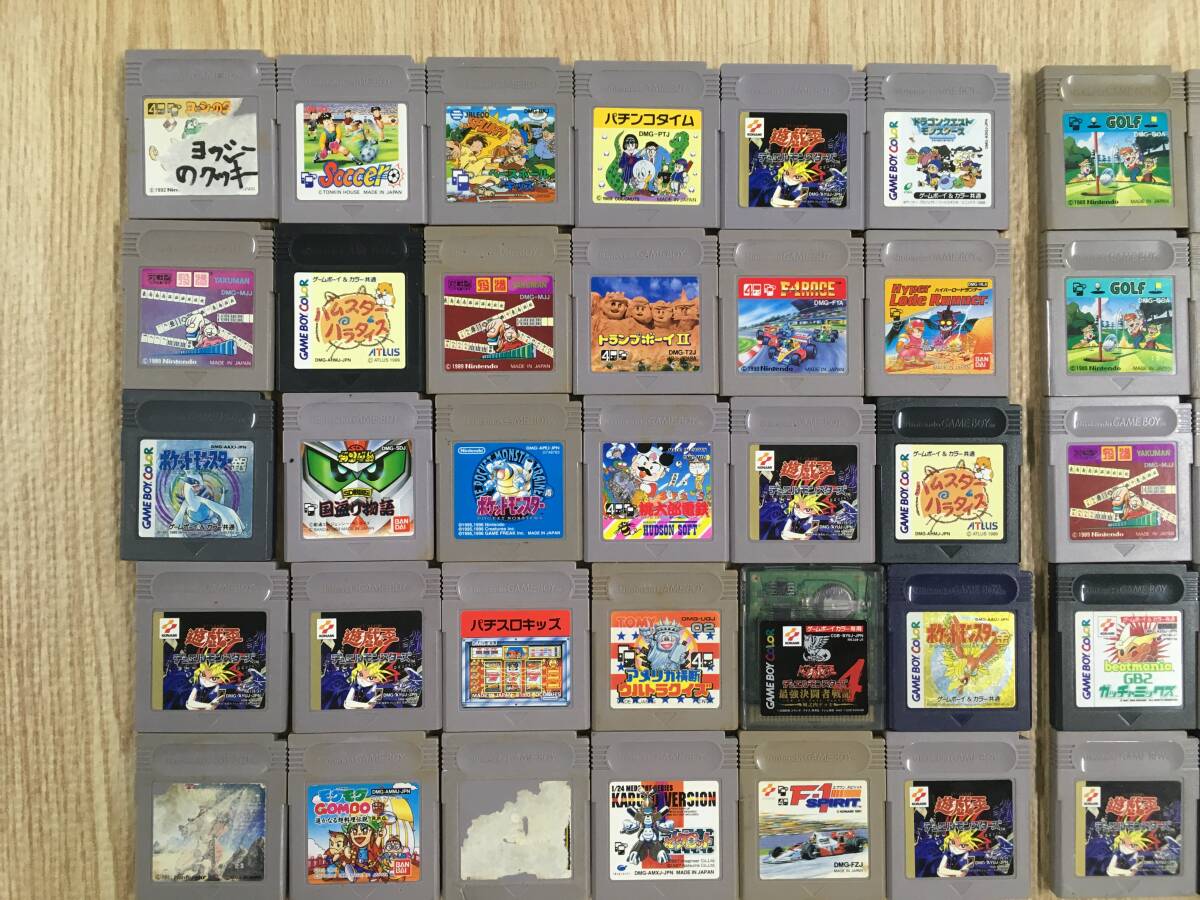 152)ジャンク ゲームボーイ ソフト　GB GameBoy　250個(gè)以上　 大量まとめて　 