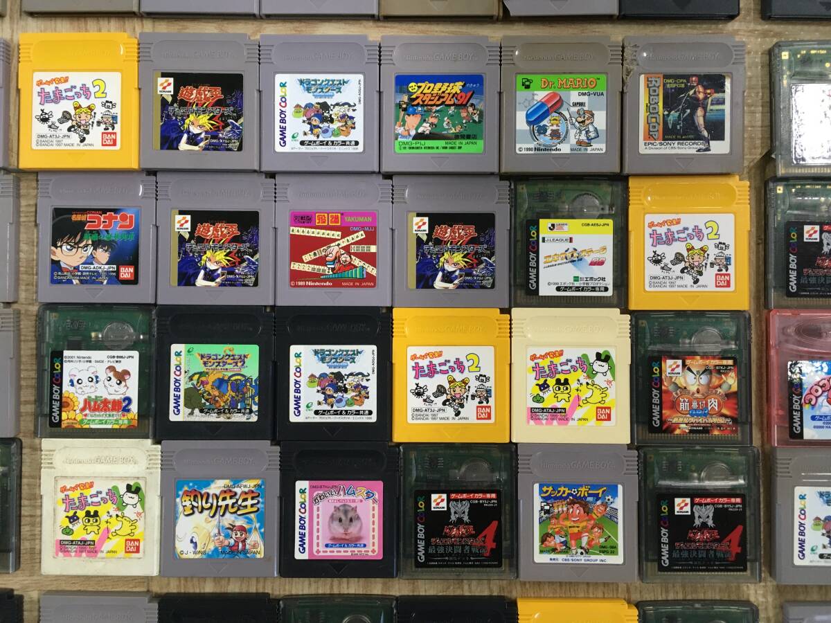 153)ジャンク ゲームボーイ ソフト　GB GameBoy　250個以上　 大量まとめて　 