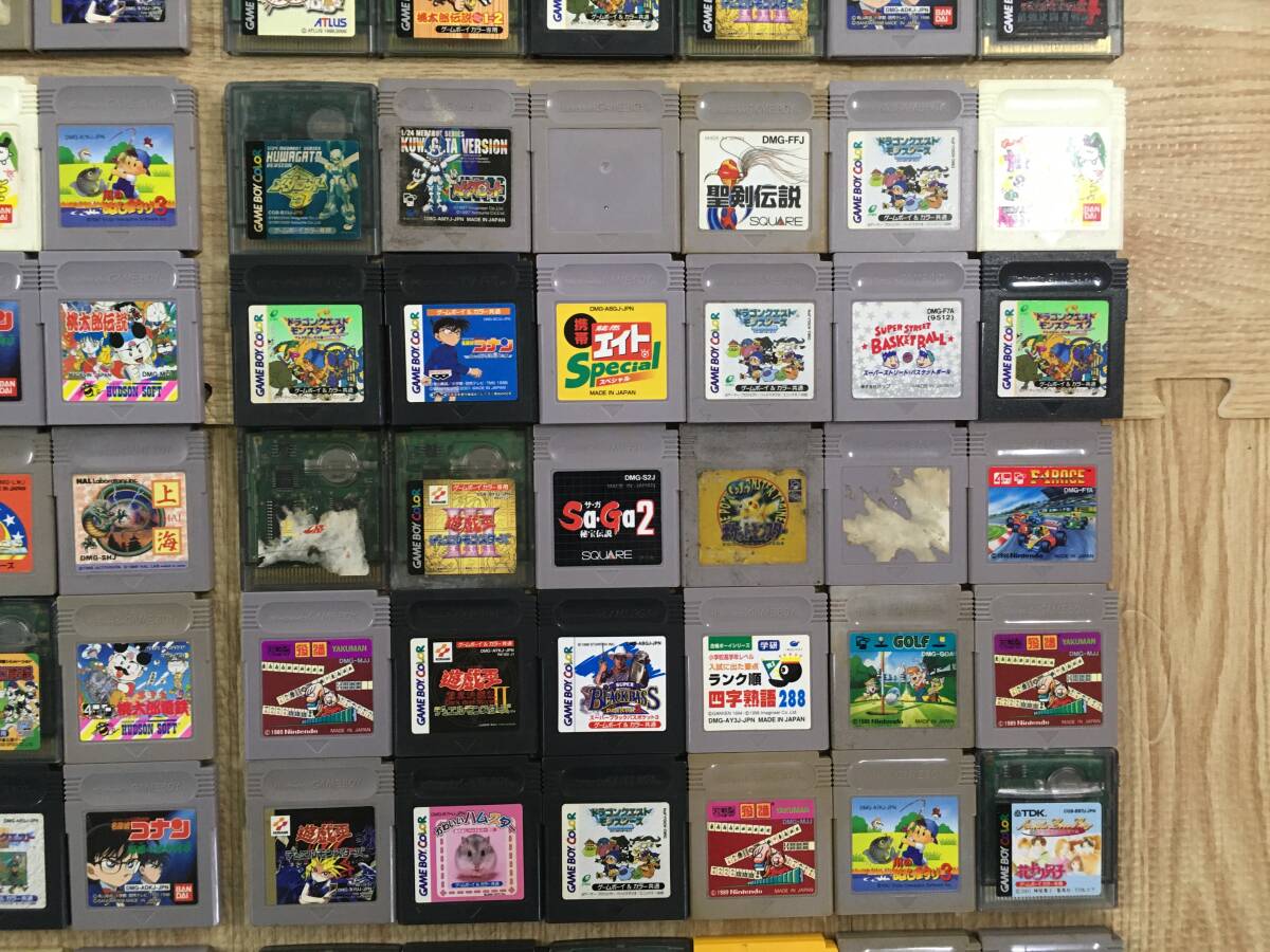 154)ジャンク ゲームボーイ ソフト　GB GameBoy　270個 大量まとめて　 