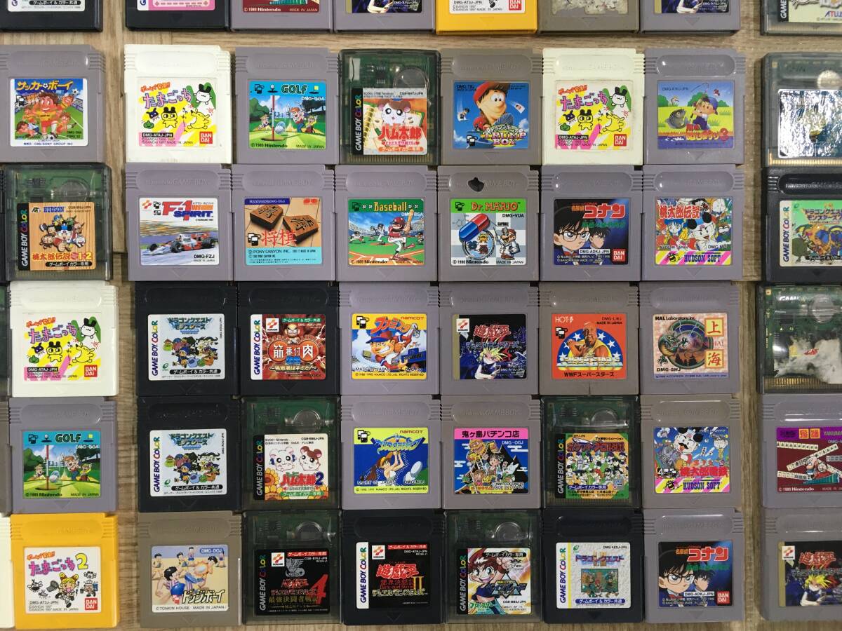 154)ジャンク ゲームボーイ ソフト　GB GameBoy　270個 大量まとめて　 