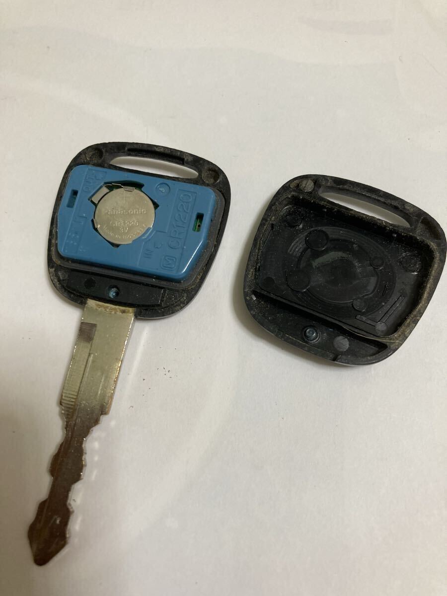 モコ ワゴンR等 日産 純正 キーレス リモコン 鍵　　1ボタン 青基盤 2510111_画像3