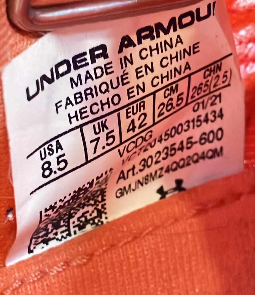 アンダーアーマー ランニングシューズ メンズ SIZE 26.5 (M) UNDER ARMOUR_画像4