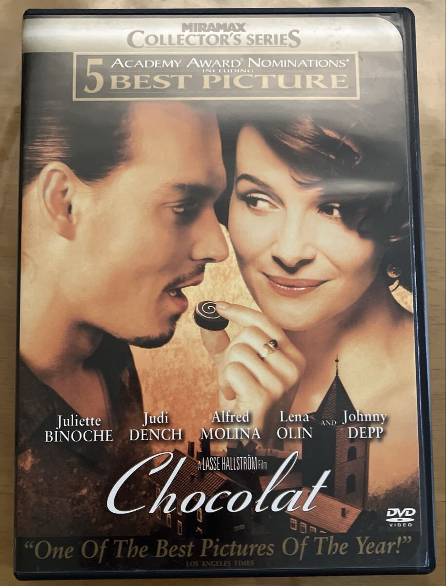 中古DVD北米版・Chocolat コレクターズシリーズ-ショコラ・送料込_画像1