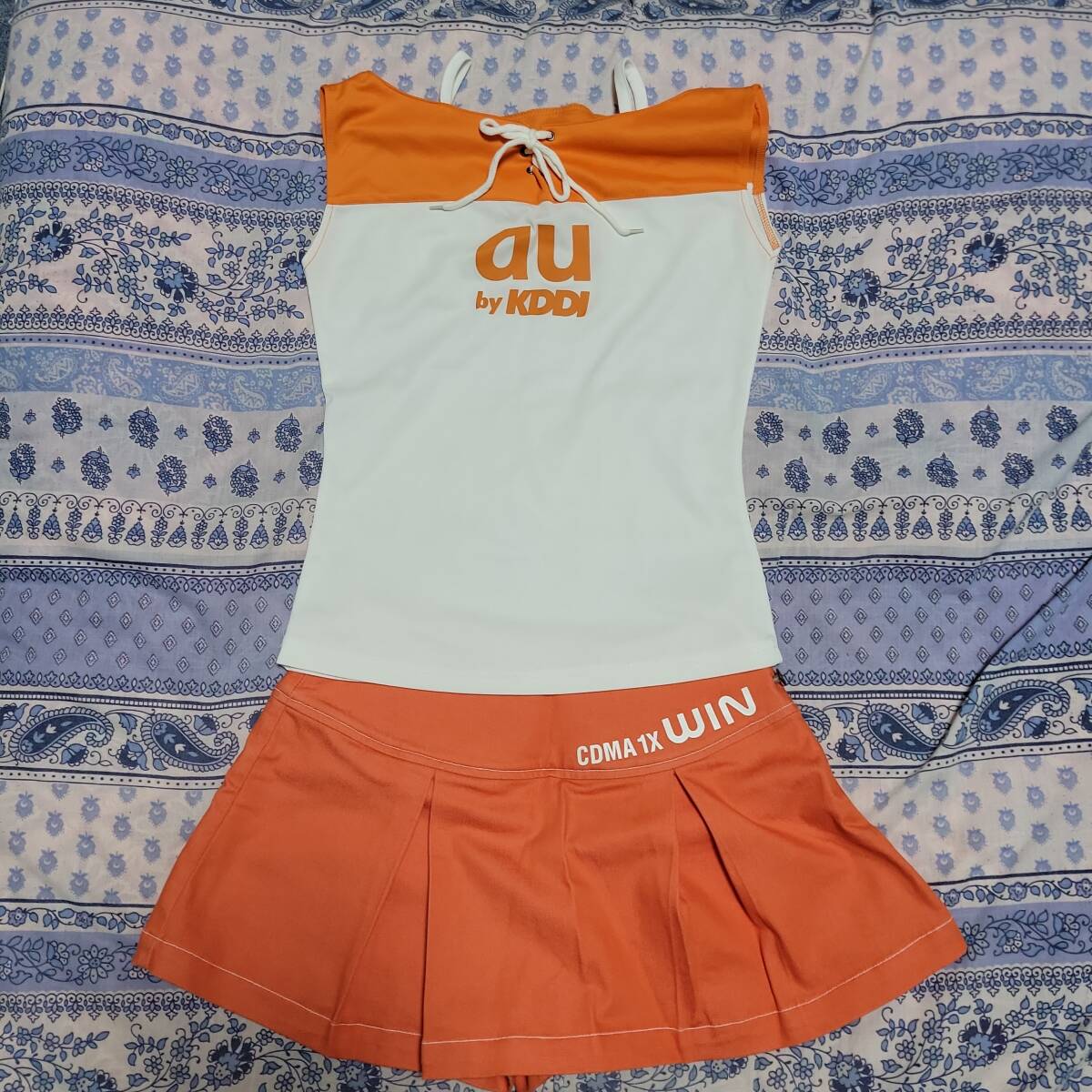 au キャンペーンガール衣装 チアリーディング チア レースクィーン ダンス _画像1