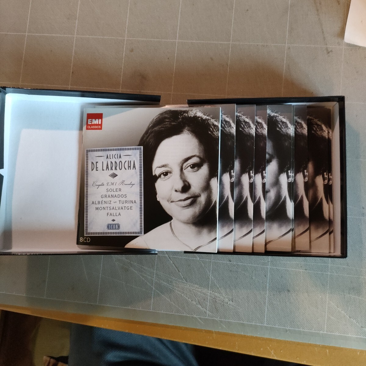 アリシア・デ・ラローチャ/EMIスペイン・イスパボックス録音集(8CD)_画像4