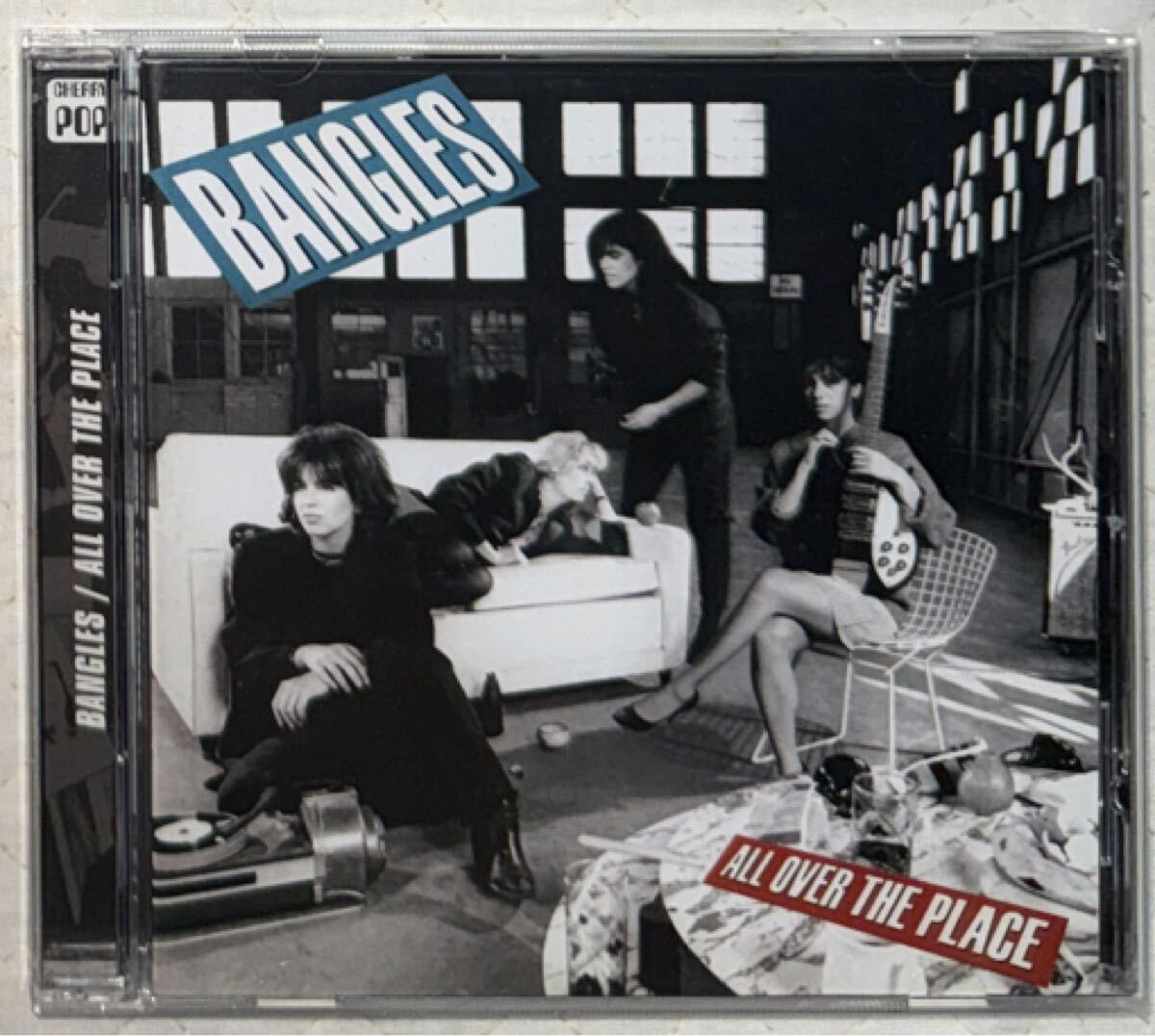 ボーナス曲入り！BANGLES / バングルス / ALL OVER THE PLACE / 気分はモノクローム / 1984年作、2010年リイシュー / CHERRY POP_画像1