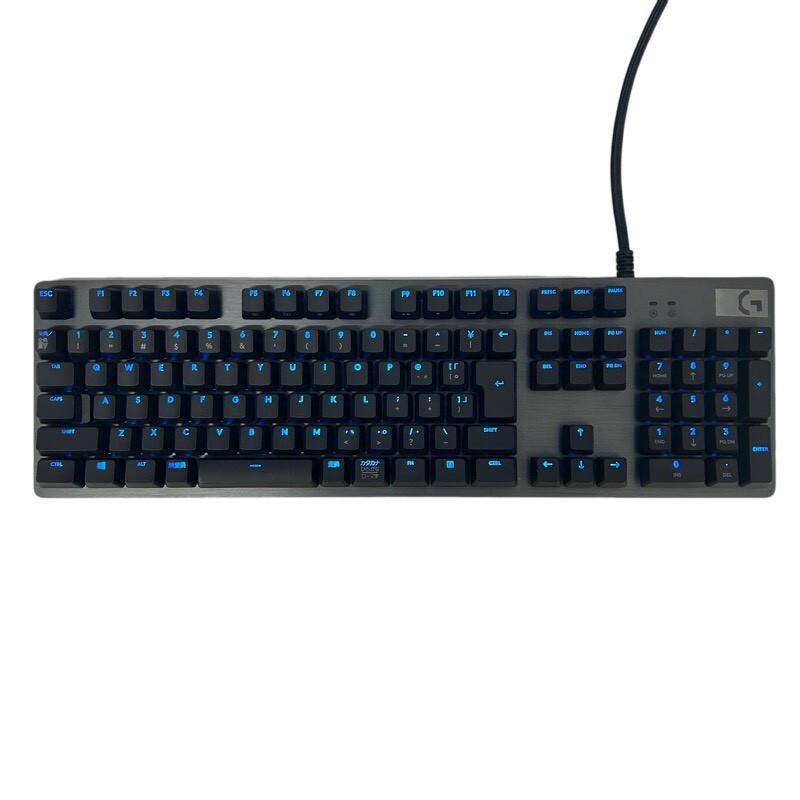 Logicool ロジクール メカニカル ゲーミング キーボード G512-CK カーボンブラック 動作確認済 有線 キーボード 【中古】 52510K35_画像1