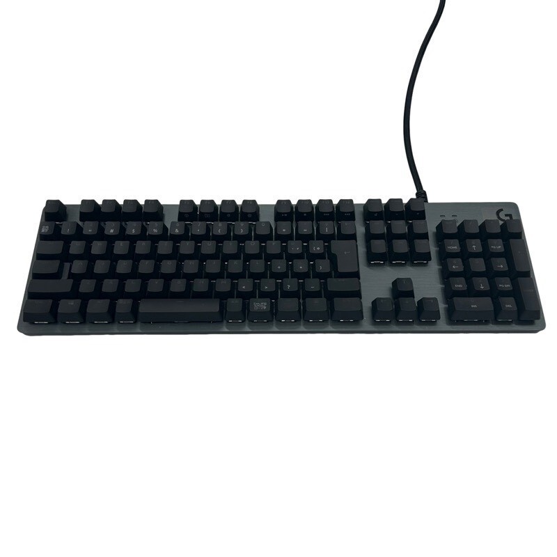 Logicool ロジクール メカニカル ゲーミング キーボード G512-CK カーボンブラック 動作確認済 有線 キーボード 【中古】 52510K35_画像2
