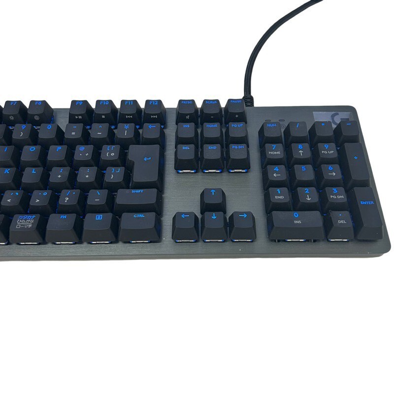 Logicool ロジクール メカニカル ゲーミング キーボード G512-CK カーボンブラック 動作確認済 有線 キーボード 【中古】 52510K35_画像5