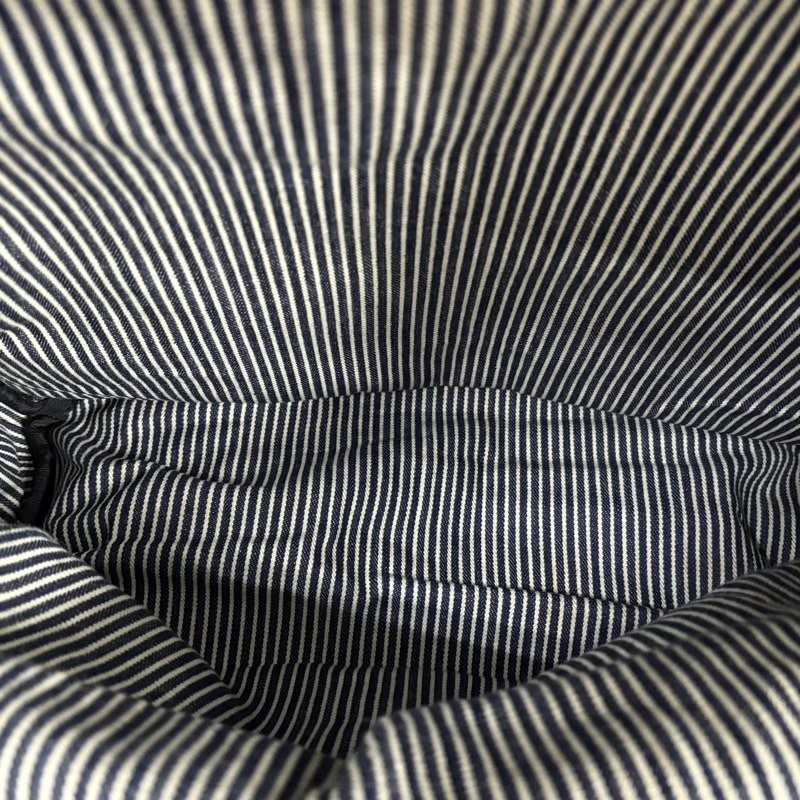 CELINE セリーヌ バックパック ホワイト×ブルー キャンバス 帆布 レディース 【中古】 22510K452_画像7