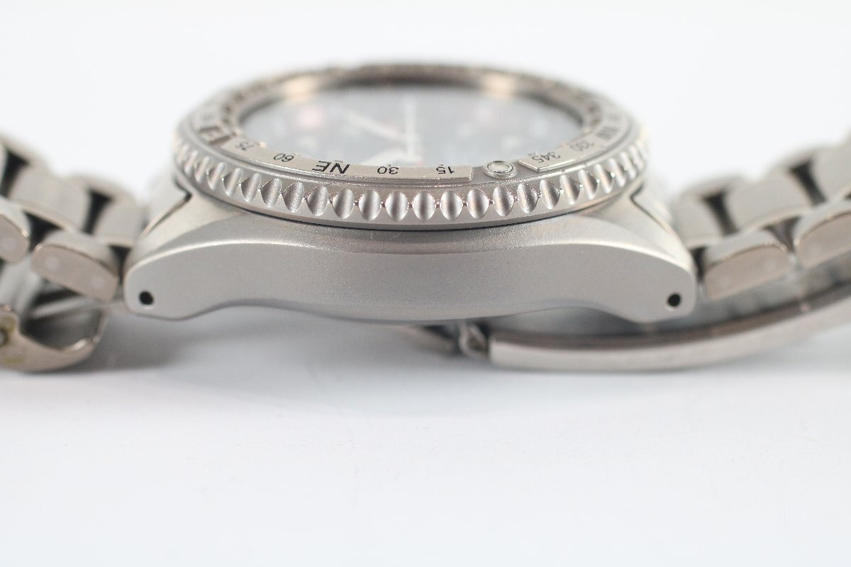 SEIKO セイコー LANDMASTER ランドマスター KINETIC キネティック 5M65-0A20 自動巻き デイト メンズ 腕時計 2475-BY_画像3