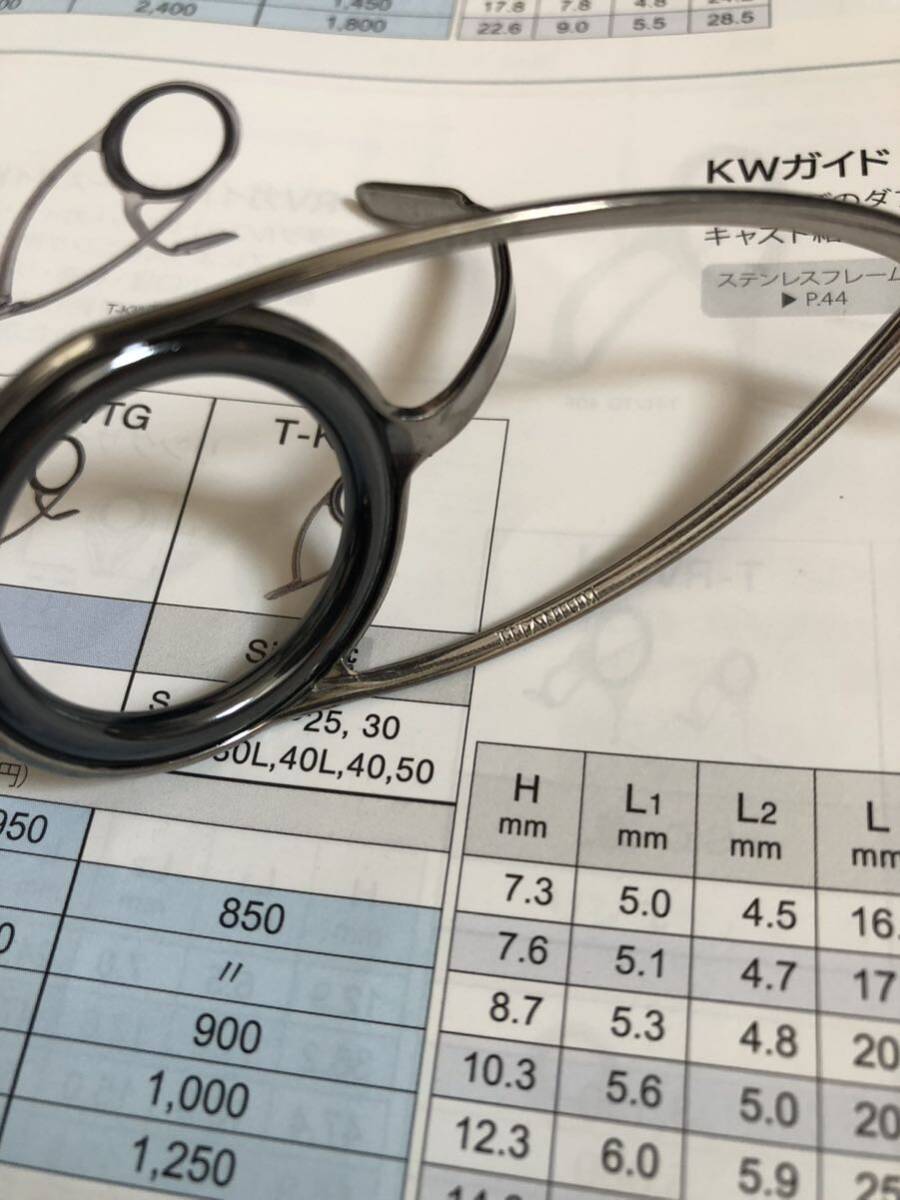送料無料!! 富士工業 FUJI チタン KWガイド T-KWSG 30 未使用品_画像2