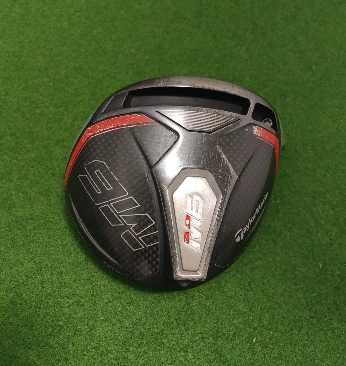 【訳あり】TaylorMade M6 ドライバー 9.0° ヘッド ヘッドカバーなし テーラーメイド ヘッドのみ 単品 送料無料_画像4