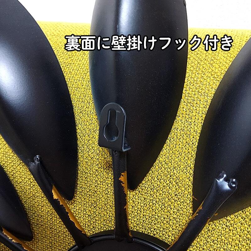 掛時計 Leaf レトロ おしゃれ 大きい デコラティブウォールクロック 壁掛け 可愛い アメリカン ガレージ 雑貨 アンティーク インテリア_画像5