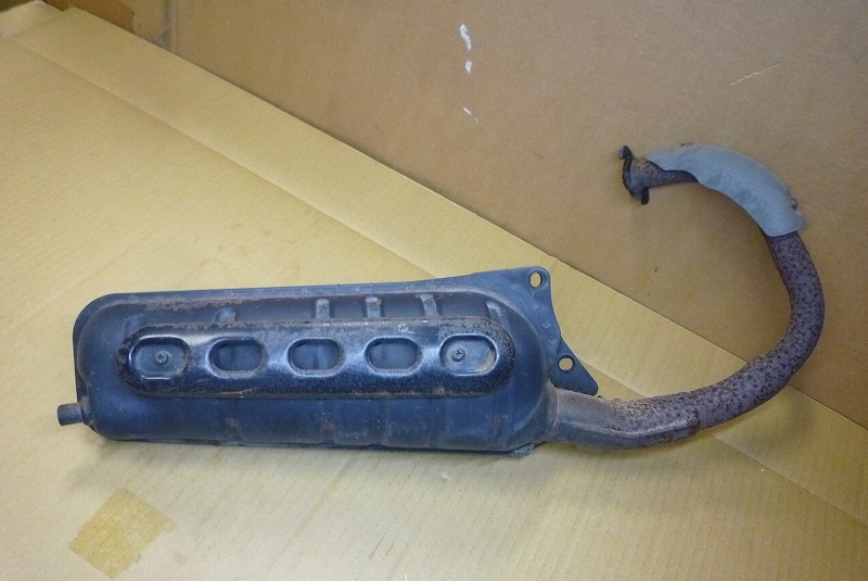 AF16 タクト マフラー 25 (検 honda AF24 exhaust tact ジョルノ AF18 AF25 AF27 AF28 AF30 AF51 排気管_画像2