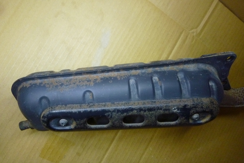 AF16 タクト マフラー 25 (検 honda AF24 exhaust tact ジョルノ AF18 AF25 AF27 AF28 AF30 AF51 排気管_画像4