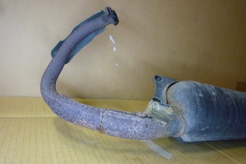 AF16 タクト マフラー 25 (検 honda AF24 exhaust tact ジョルノ AF18 AF25 AF27 AF28 AF30 AF51 排気管_画像9