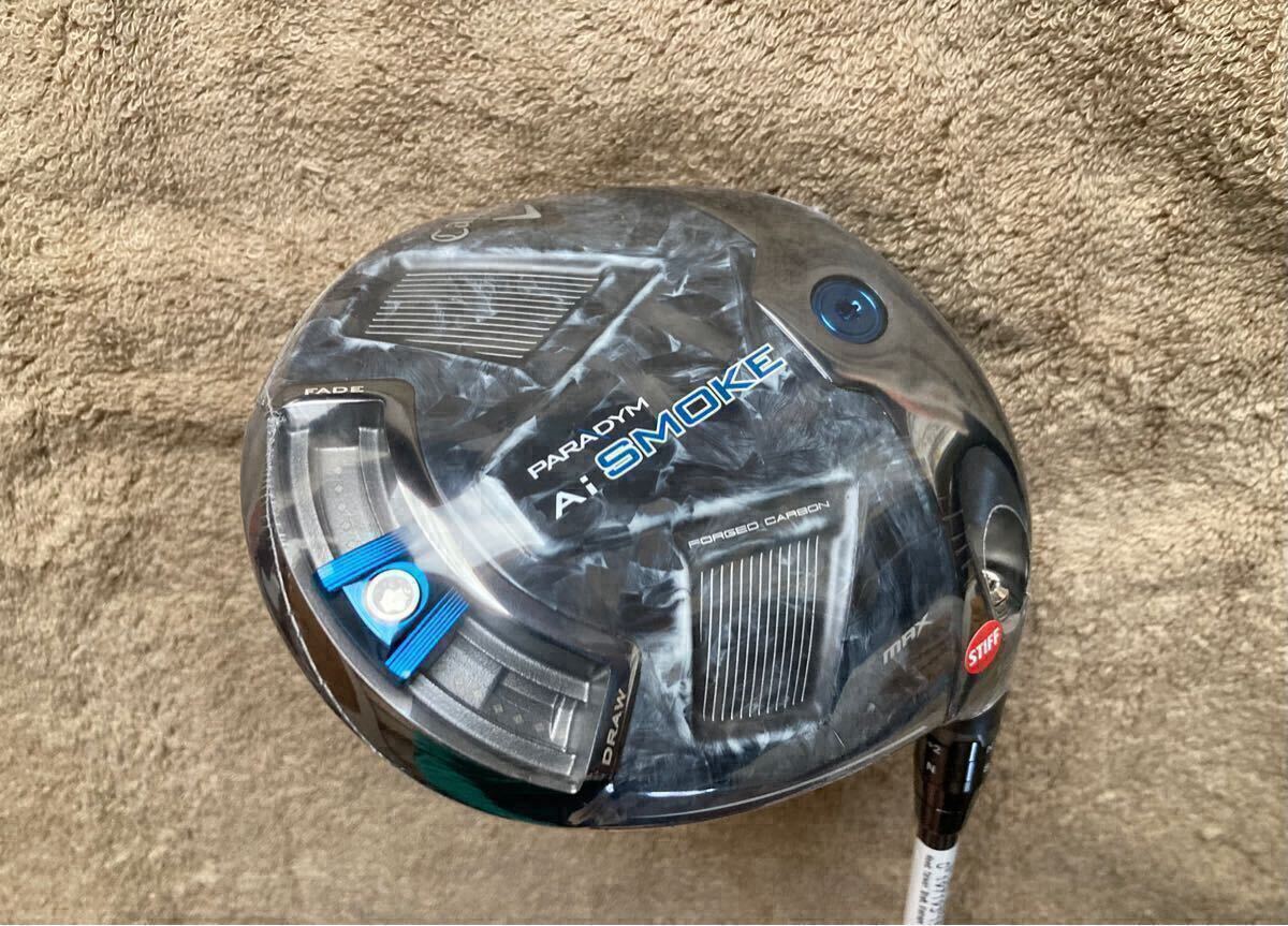 ● 新品 送料込 10.5度S ●キャロウェイパラダイム Ai　SMOKE　MAX ドライバー テンセイ 50CW ●_画像1