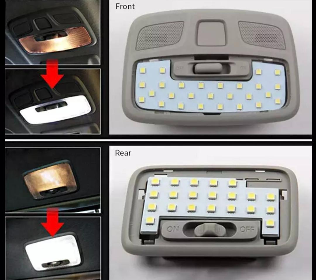 ジムニー JB64W JB74W 専用 純白光 LED ルームランプ セット 純正交換 内装 ドレスアップ カスタム パーツ 車検対応 全国送料無料の画像5