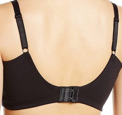 (ポスト投函 送料無料) セシール 見えてもOK！キャミ風ブラ(ソフトワイヤー入・フルカップ) 谷間カバー 在庫処分セール BA316BK-A90_画像2