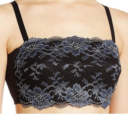 (ポスト投函 送料無料) セシール 見えてもOK！キャミ風ブラ(ソフトワイヤー入・フルカップ) 谷間カバー 在庫処分セール BA316BK-A90_画像1