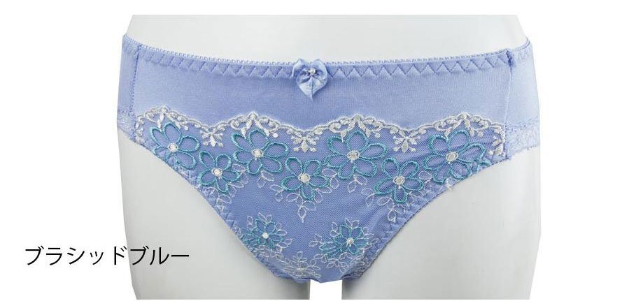 (ポスト投函 送料無料) Mサイズ セシール ショーツ 1枚 レディース 下着 パンツ パンティー単品 EP72-M-BBL_画像1