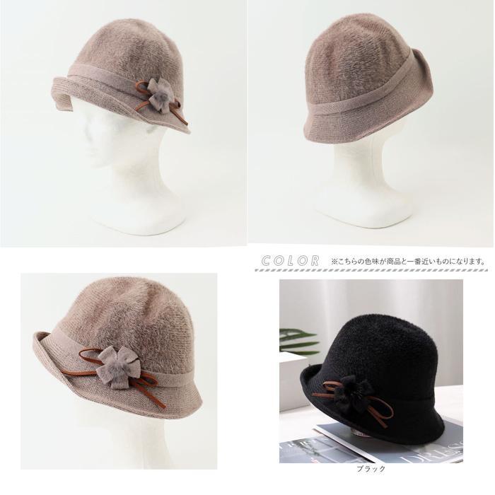 ☆ グレー ☆ 帽子 秋冬 小顔に見える 帽子 レディース ぼうし ハット レディース帽子 ふわふわ フワフワ 秋冬 あったか あたたかい_画像9