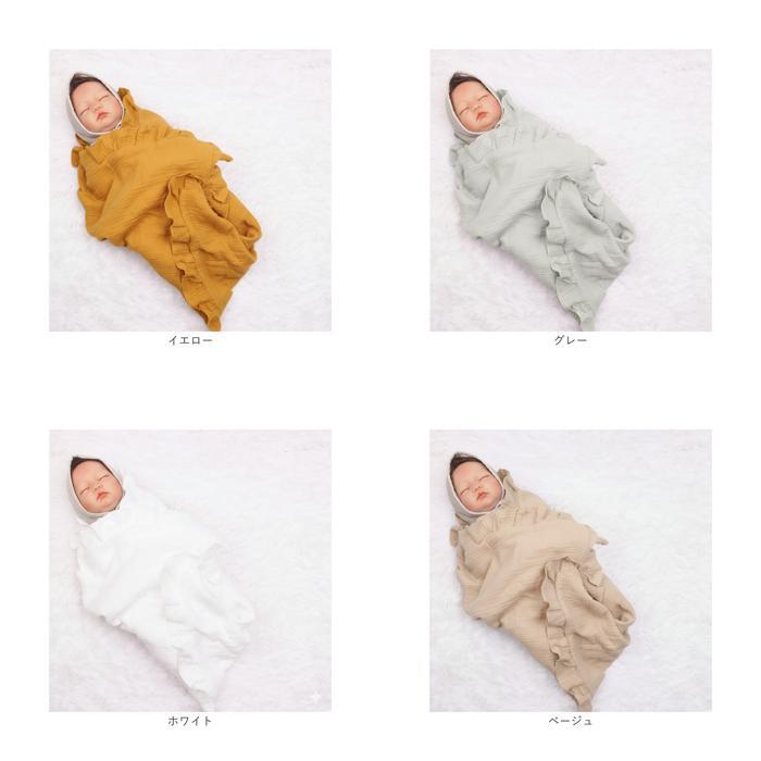 ☆ イエロー ☆ おくるみ ベビー用品 赤ちゃん おくるみ ガーゼ スワドル ガーゼケット ブランケット 赤ちゃん ベビーブランケット_画像10