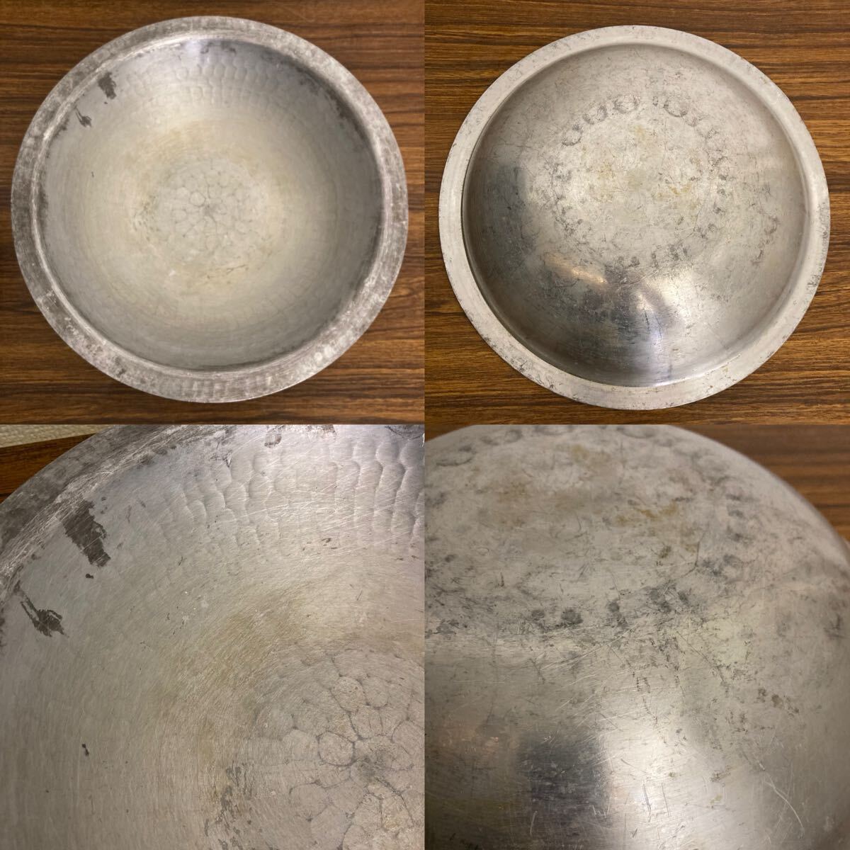 アルミ鍋 うどんすき鍋 調理器具 業務用 5点セット 中古品_画像4