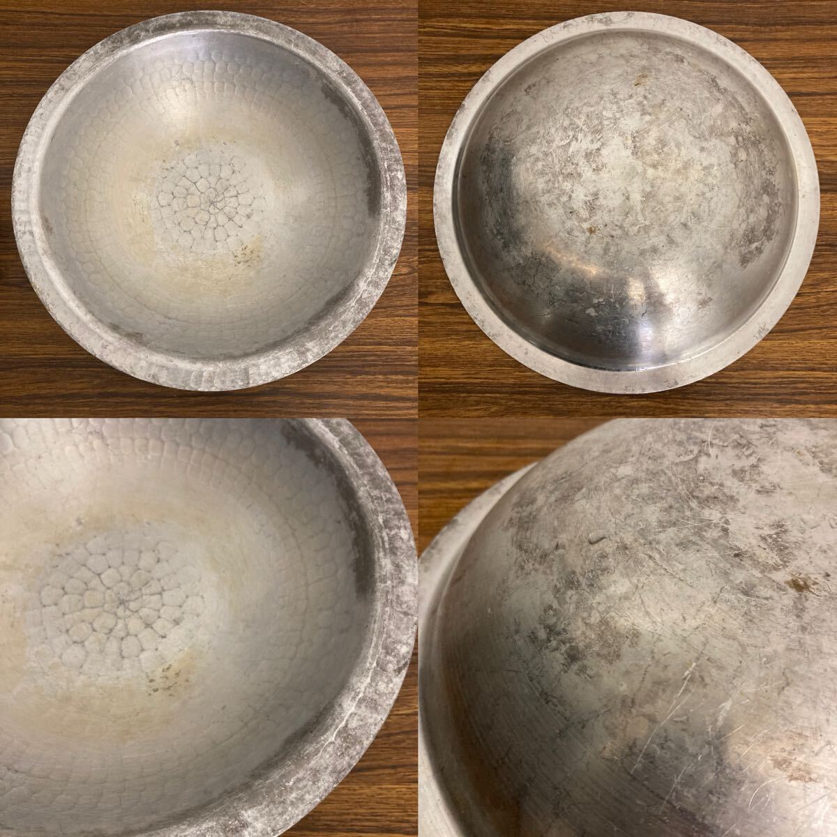 アルミ鍋 うどんすき鍋 調理器具 業務用 5点セット 中古品_画像6