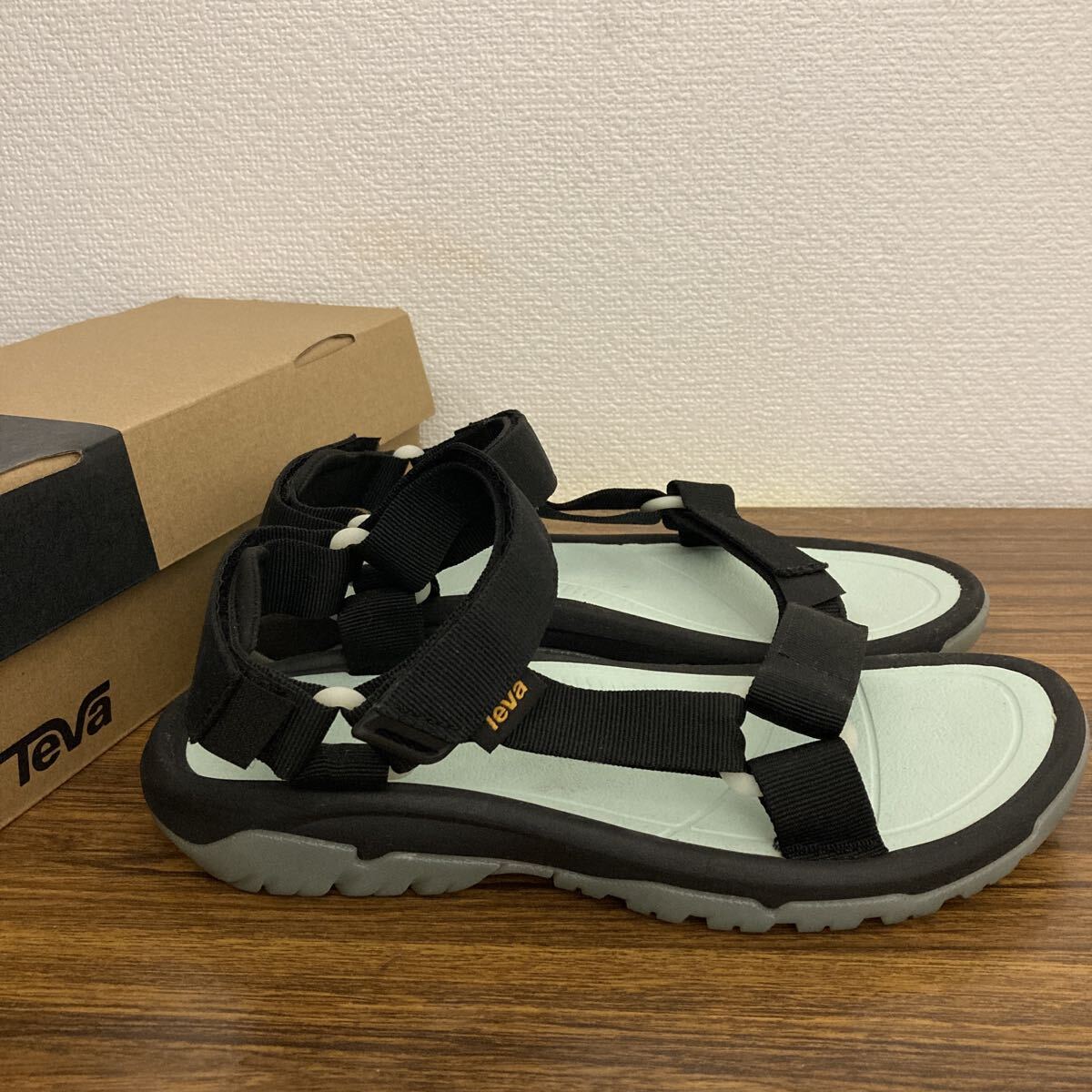 Teva テバ ハリケーン XLT2 メンズ サンダル ブルー ブラック 中古品_画像3