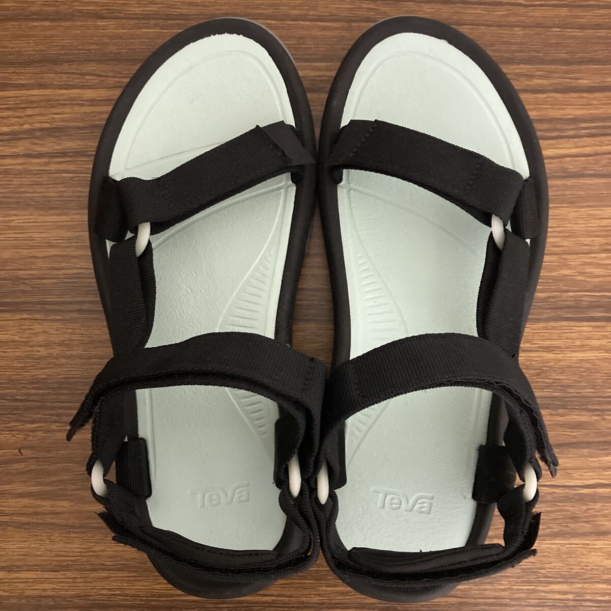 Teva テバ ハリケーン XLT2 メンズ サンダル ブルー ブラック 中古品_画像6