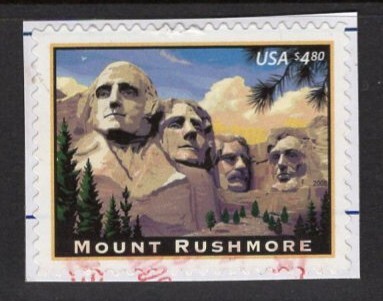 USA America марка большая сумма поверхность обычные марки $4.80 марка lashu moa гора on бумага * использованный (#4268) USA America марка большая сумма поверхность обычные марки $4.80 марка lashu moa гора on бумага * использованный (#4268)