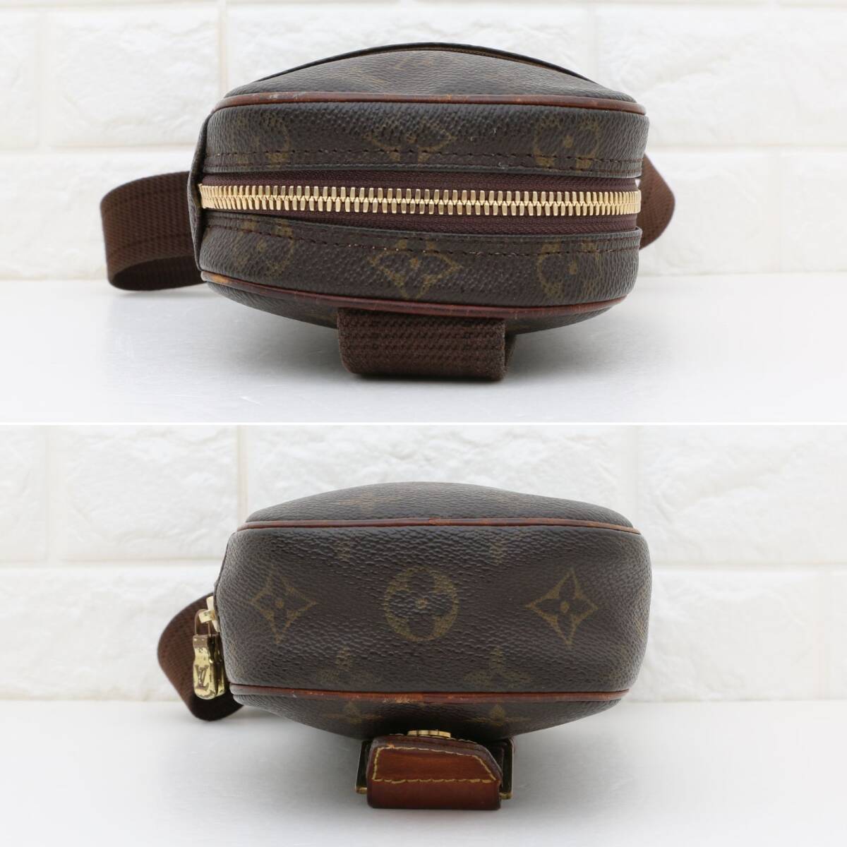 Louis Vuitton ルイヴィトン モノグラム ポシェット ガンジュ M51870 ボディバッグ ショルダーバッグ サコッシュ ウエストポーチ メンズ_画像5