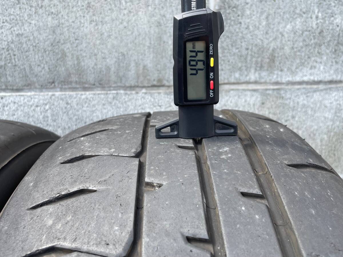 ★BS★POTENZA★RE-71RS★225/50R16★2022年製★残溝4~5mm★中古品★バリ山★4本★_画像6