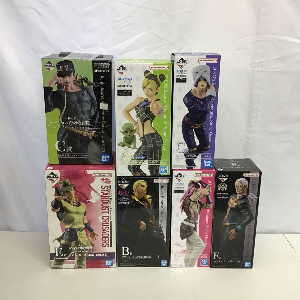 43　ジャンク品 訳アリ品 ジョジョの奇妙な冒険 一番くじフィギュア まとめ 中古品 (160)_画像1