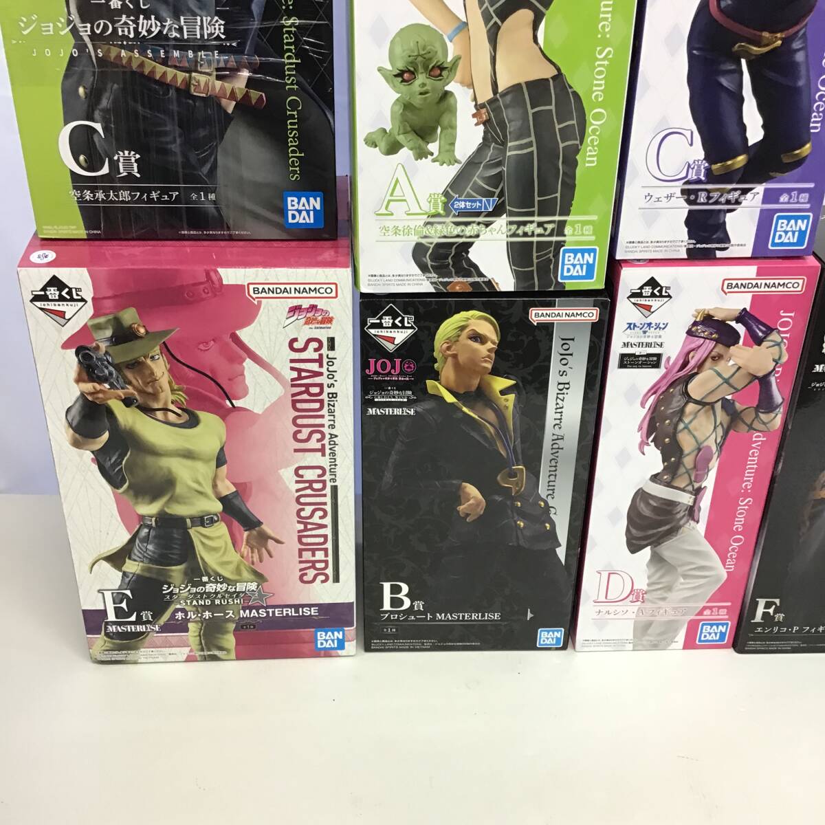 43　ジャンク品 訳アリ品 ジョジョの奇妙な冒険 一番くじフィギュア まとめ 中古品 (160)_画像3