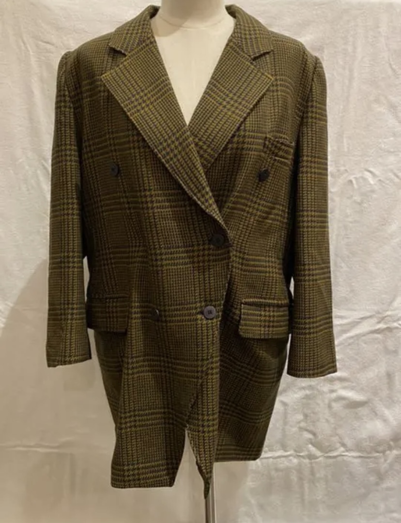 Etienne Aigner エティエンヌアイグナー テーラードジャケット 古着_画像1