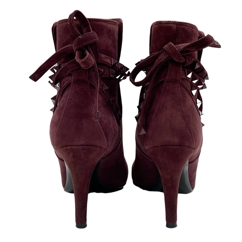 ヴァレンティノ VALENTINO ブーツ ショートブーツ 靴 シューズ スエード ブラウン系 ロックスタッズ_画像5